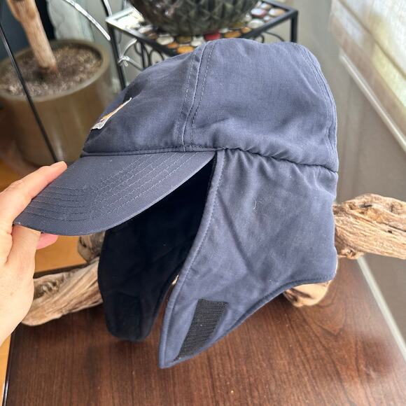 Carhartt Trapper Hat Cap Insulated Nylon Canvas Lined Ear Neck Flap - Picture 2 of 6